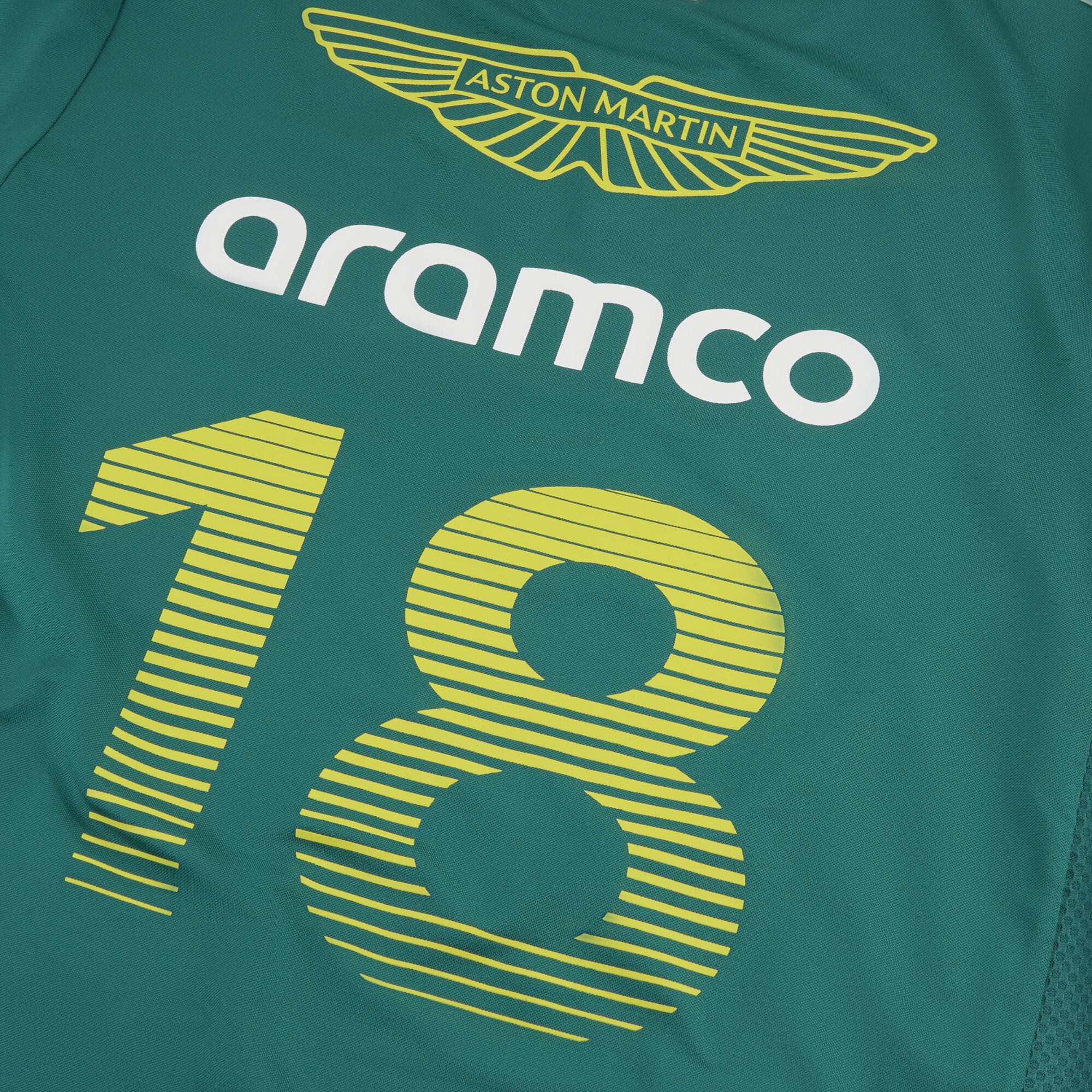PUMA x ASTON MARTIN ARAMCO F1Â® TEAM Replica Stroll T-shirt voor Heren, Groen, Maat XXL thumbnail 3