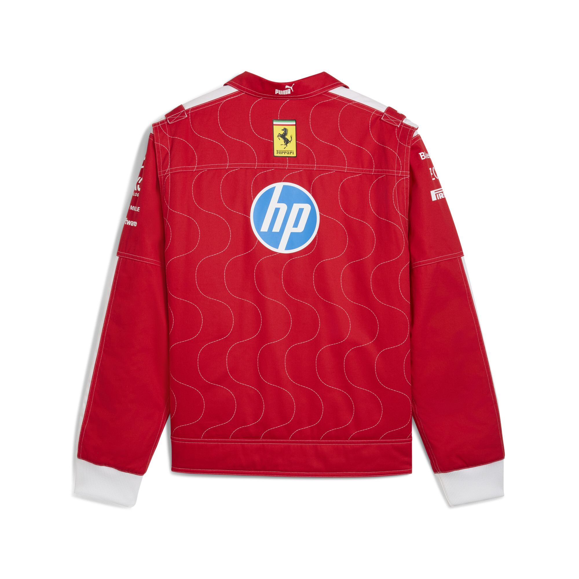 PUMA Scuderia Ferrari HP Team Monza racejack voor Heren, Rood, Maat M thumbnail 5