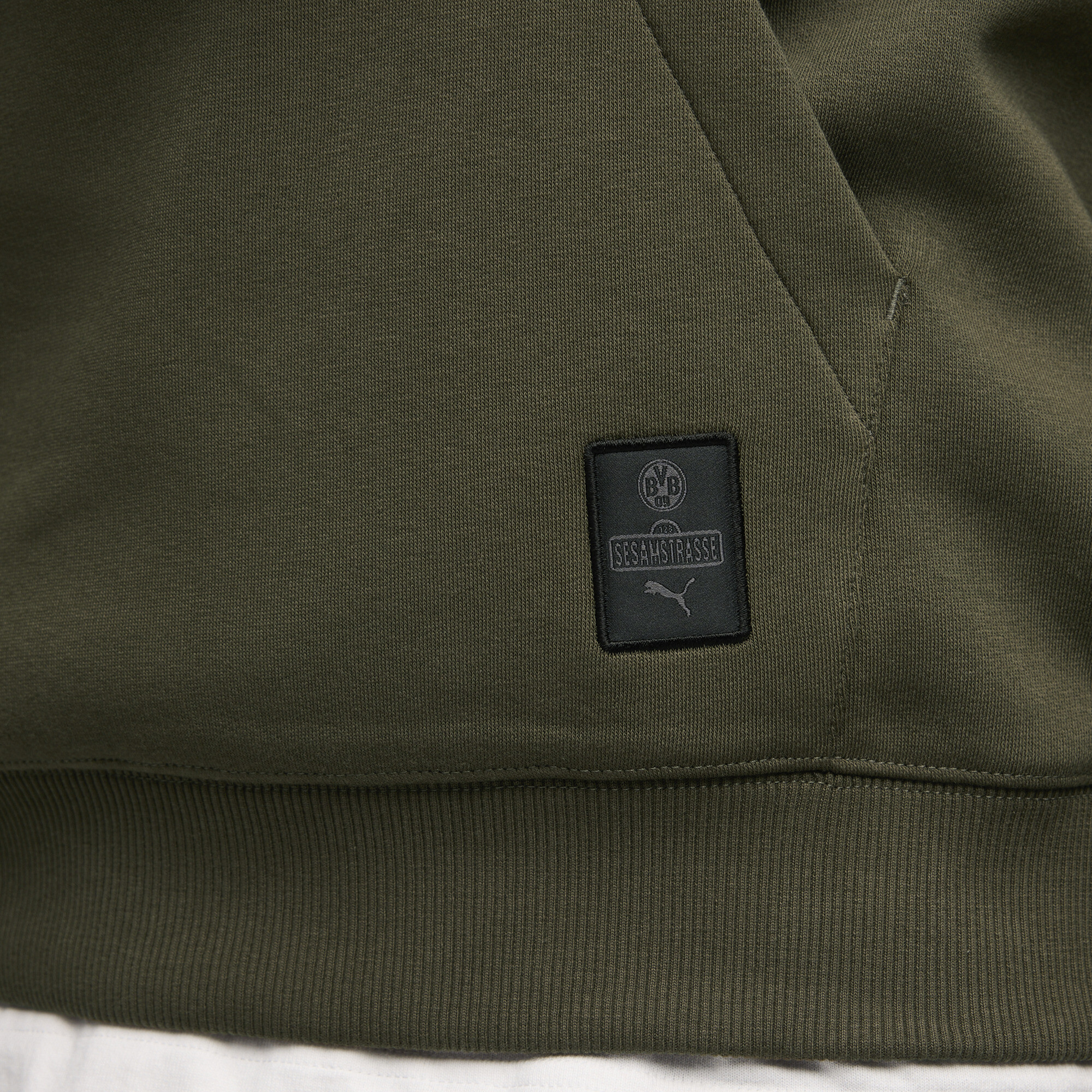 PUMA Borussia Dortmund x Sesamstraat hoodie voor Heren, Geel, Maat XL thumbnail 2