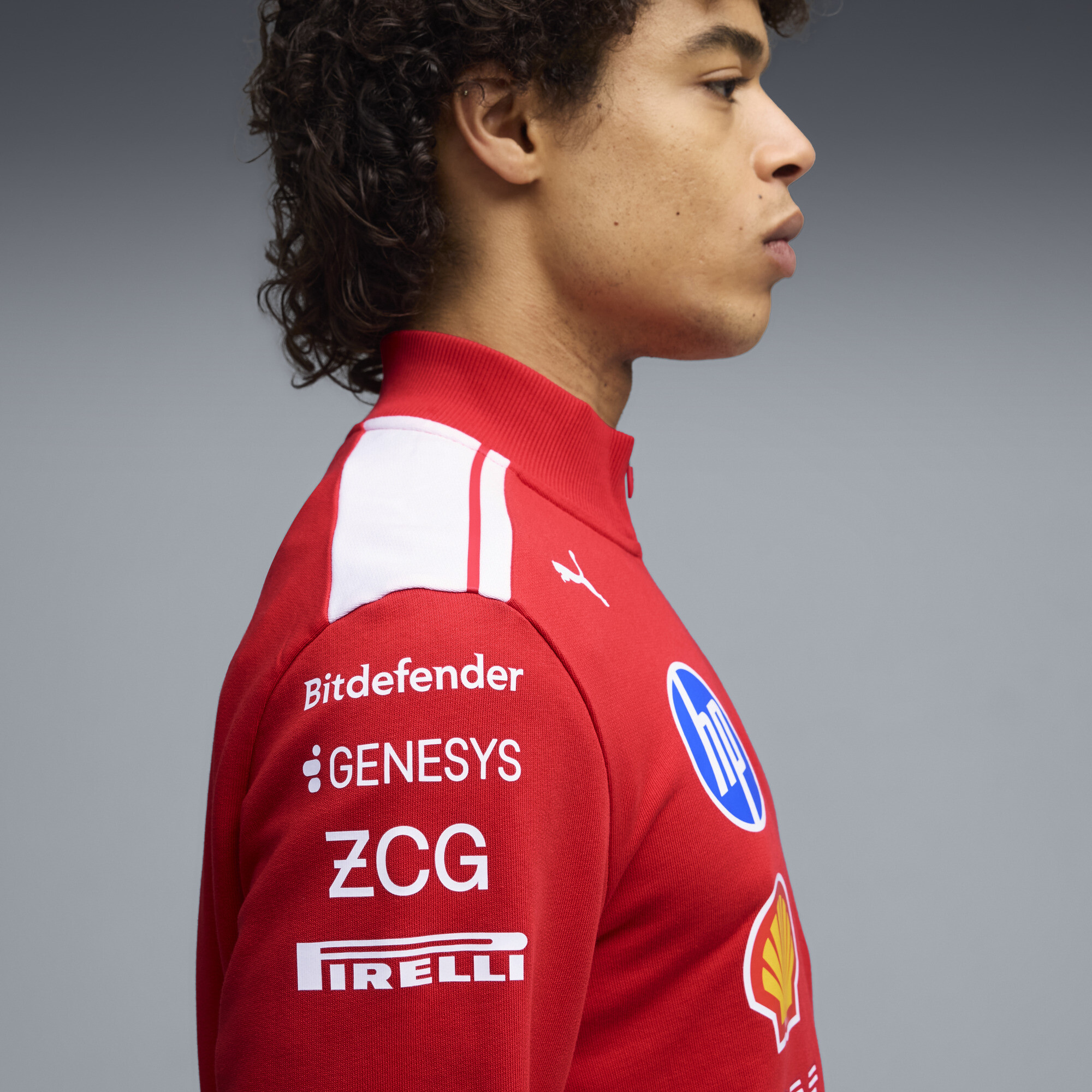 PUMA Scuderia Ferrari HP Replica T7 top Uniseks, Rood, Maat 3XL thumbnail 2