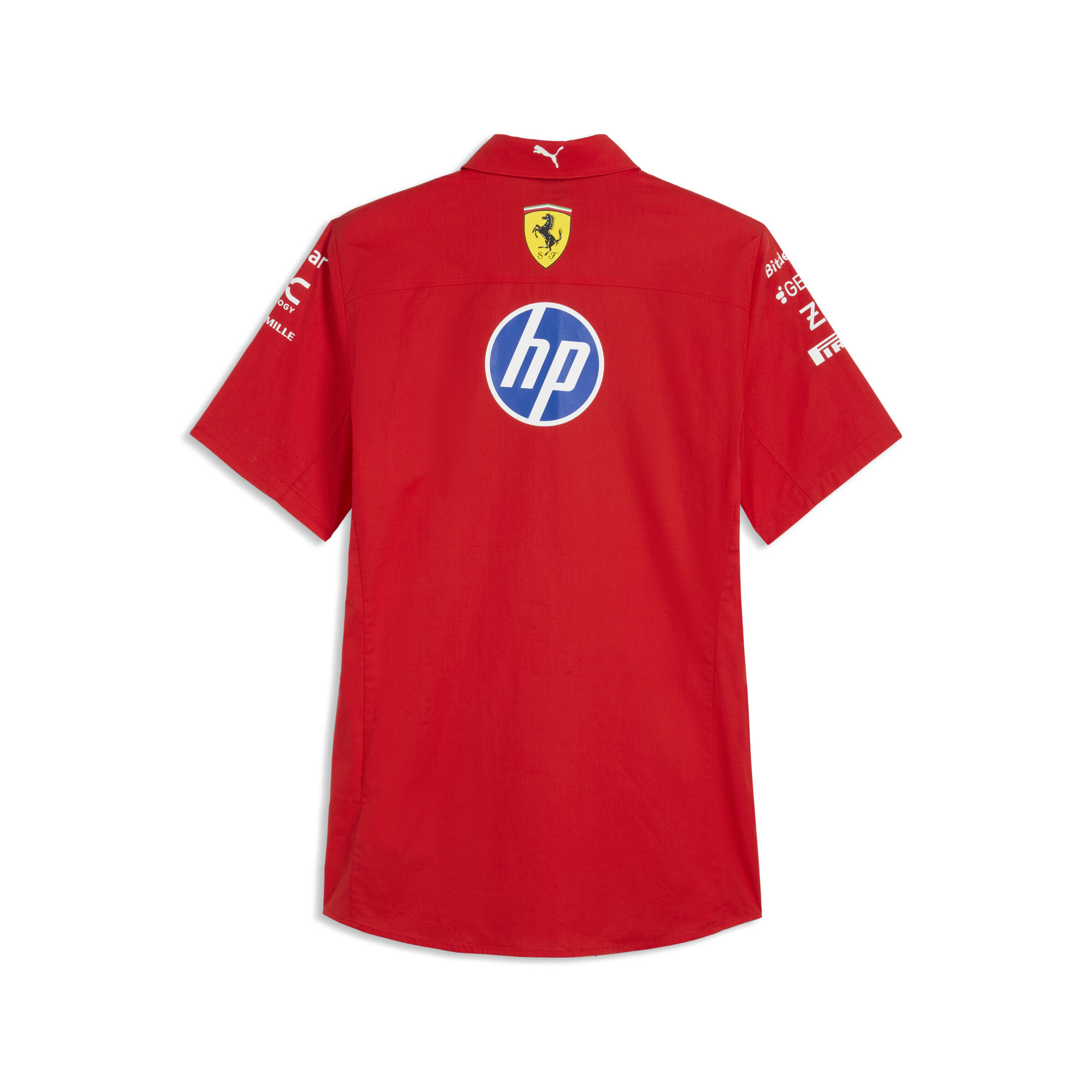 PUMA Scuderia Ferrari HP shirt uniseks, Rood, Maat M thumbnail 4