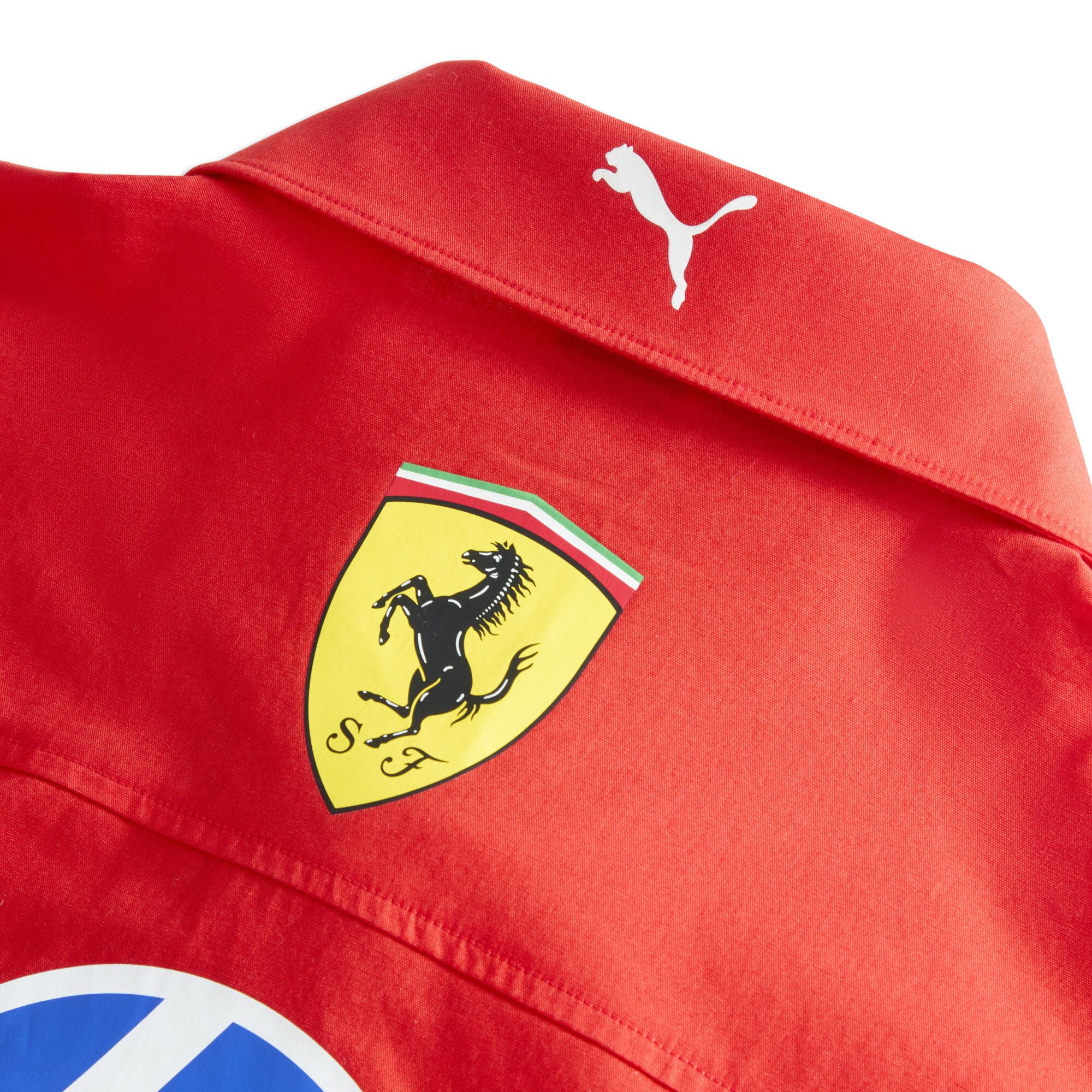 PUMA Scuderia Ferrari HP shirt uniseks, Rood, Maat M thumbnail 2
