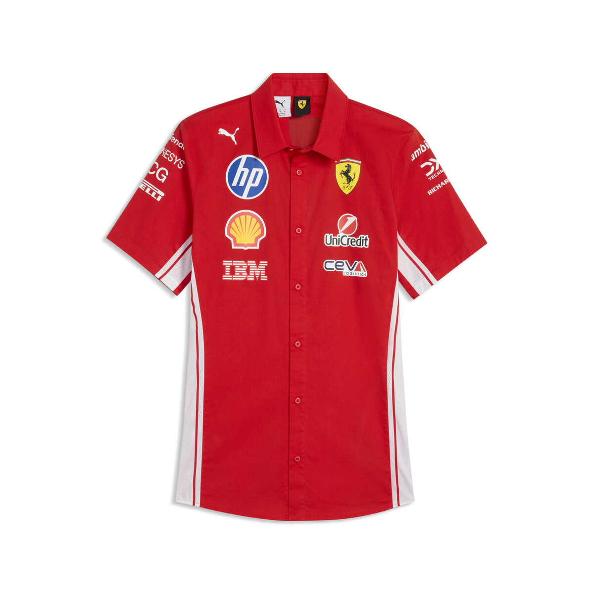 Scuderia Ferrari HP Shirt Unisex in Red by PUMA, Small