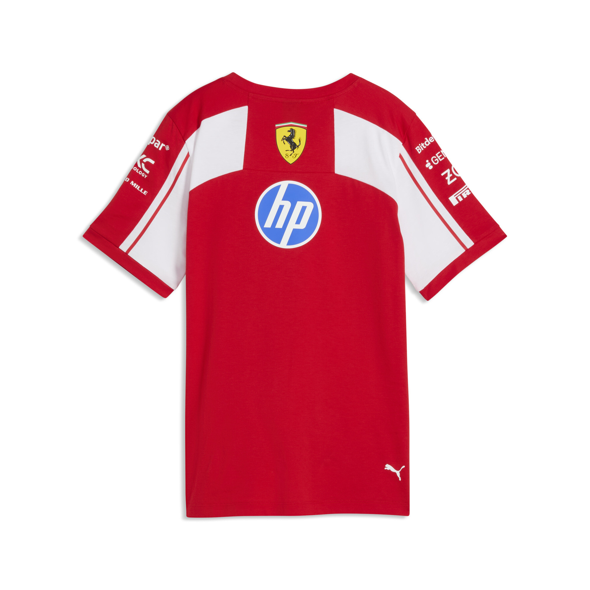 PUMA Scuderia Ferrari HP Replica T-shirt voor Dames, Rood, Maat XS thumbnail 4