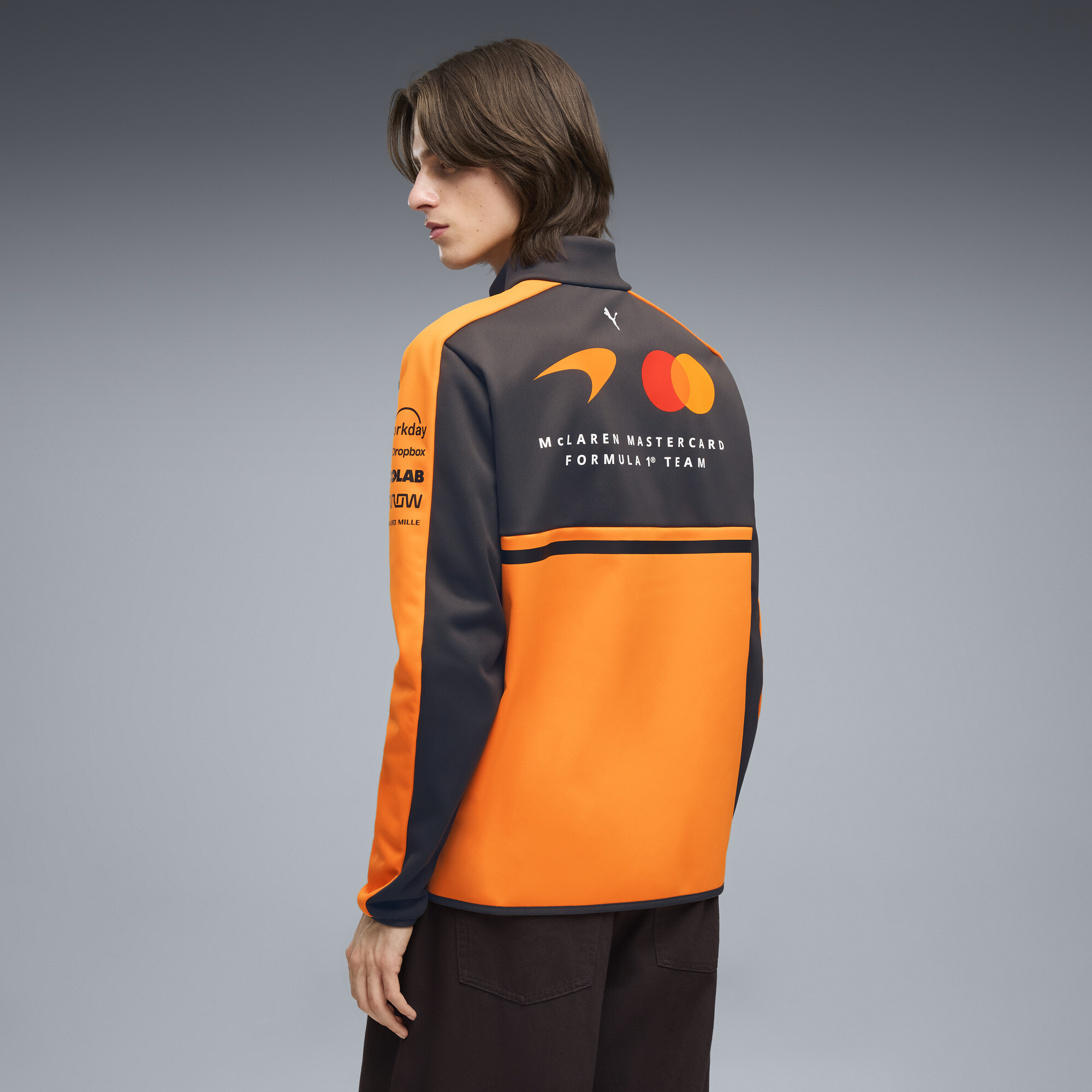 PUMA x McLAREN RACING Replica softshell jack voor Heren, Maat L thumbnail 5