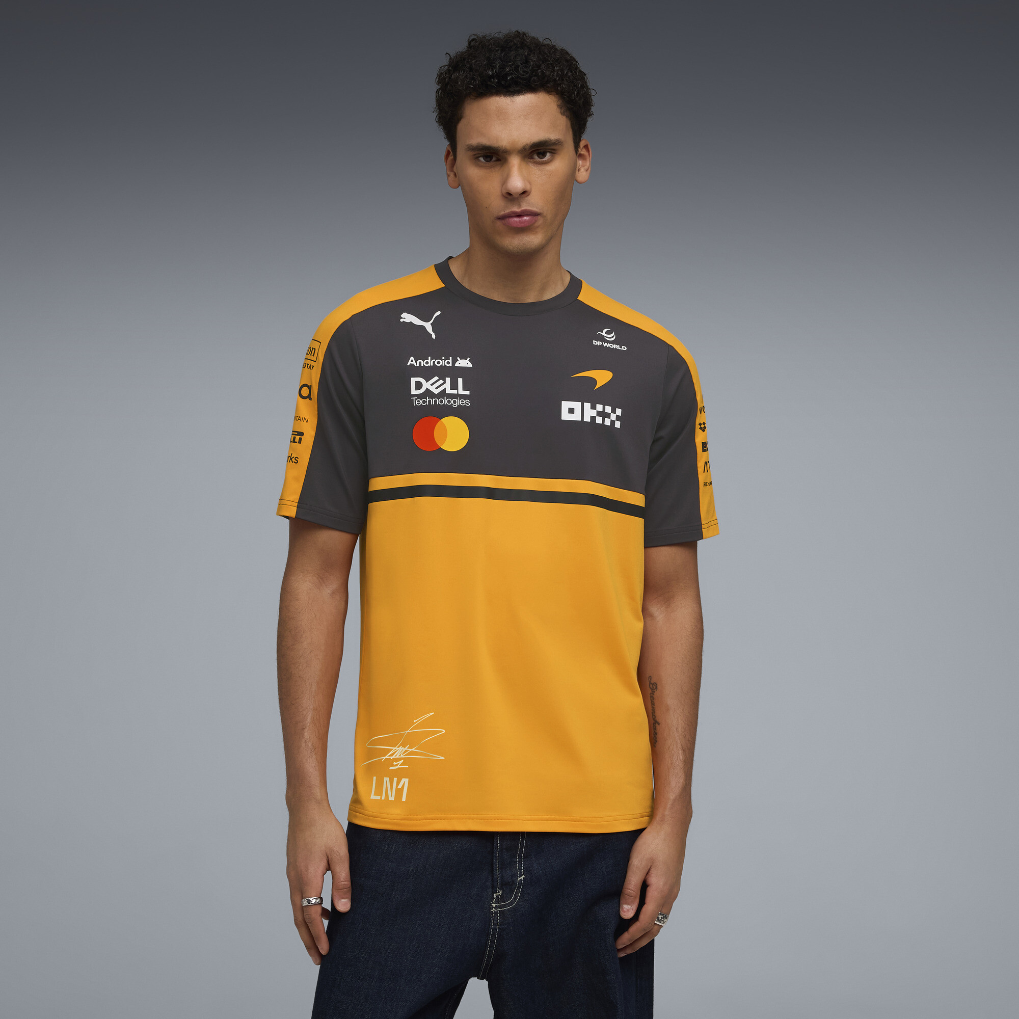 PUMA x McLAREN RACING Replica Norris T-shirt voor Heren, Maat 3XL thumbnail 4