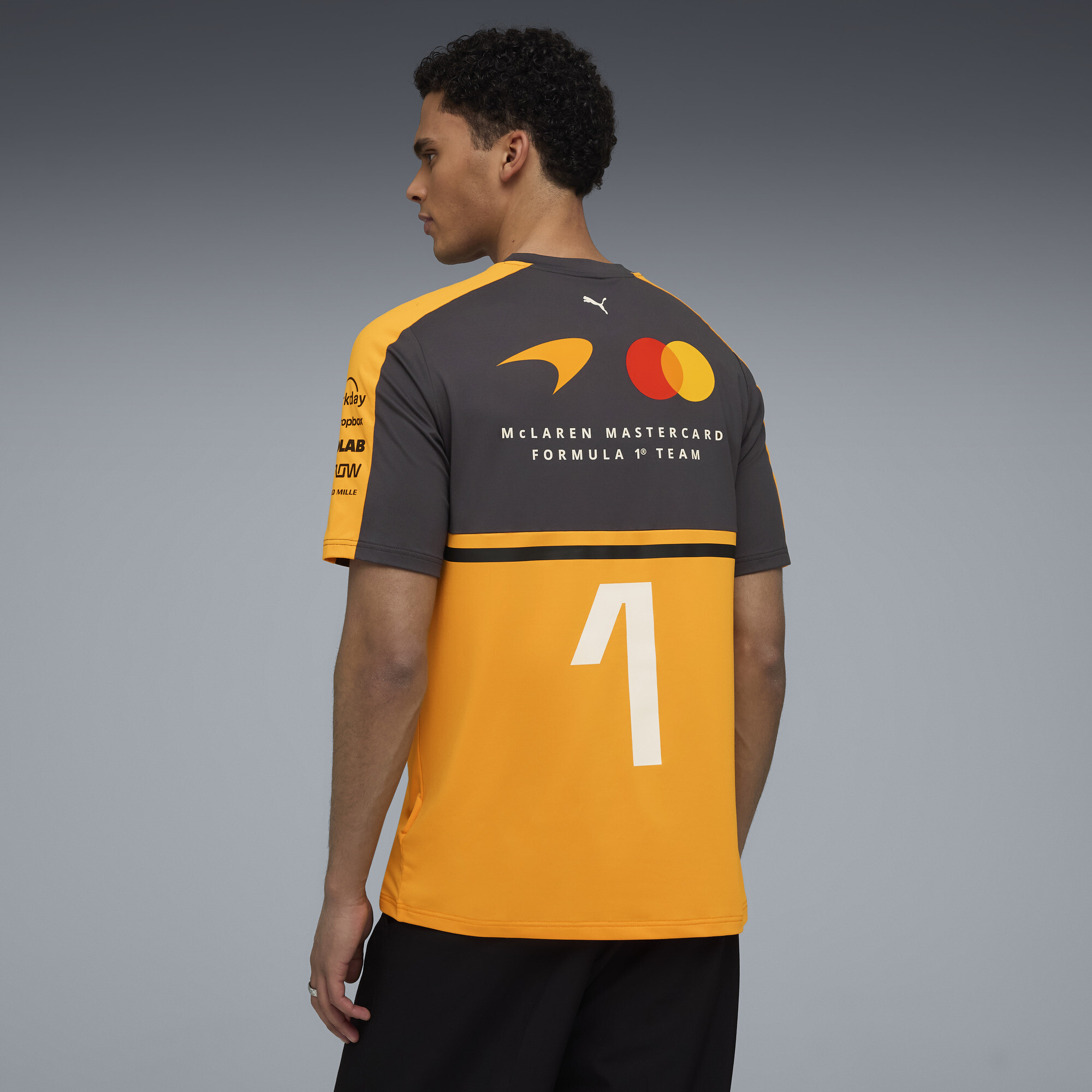 PUMA x McLAREN RACING Replica Norris T-shirt voor Heren, Maat 3XL thumbnail 3