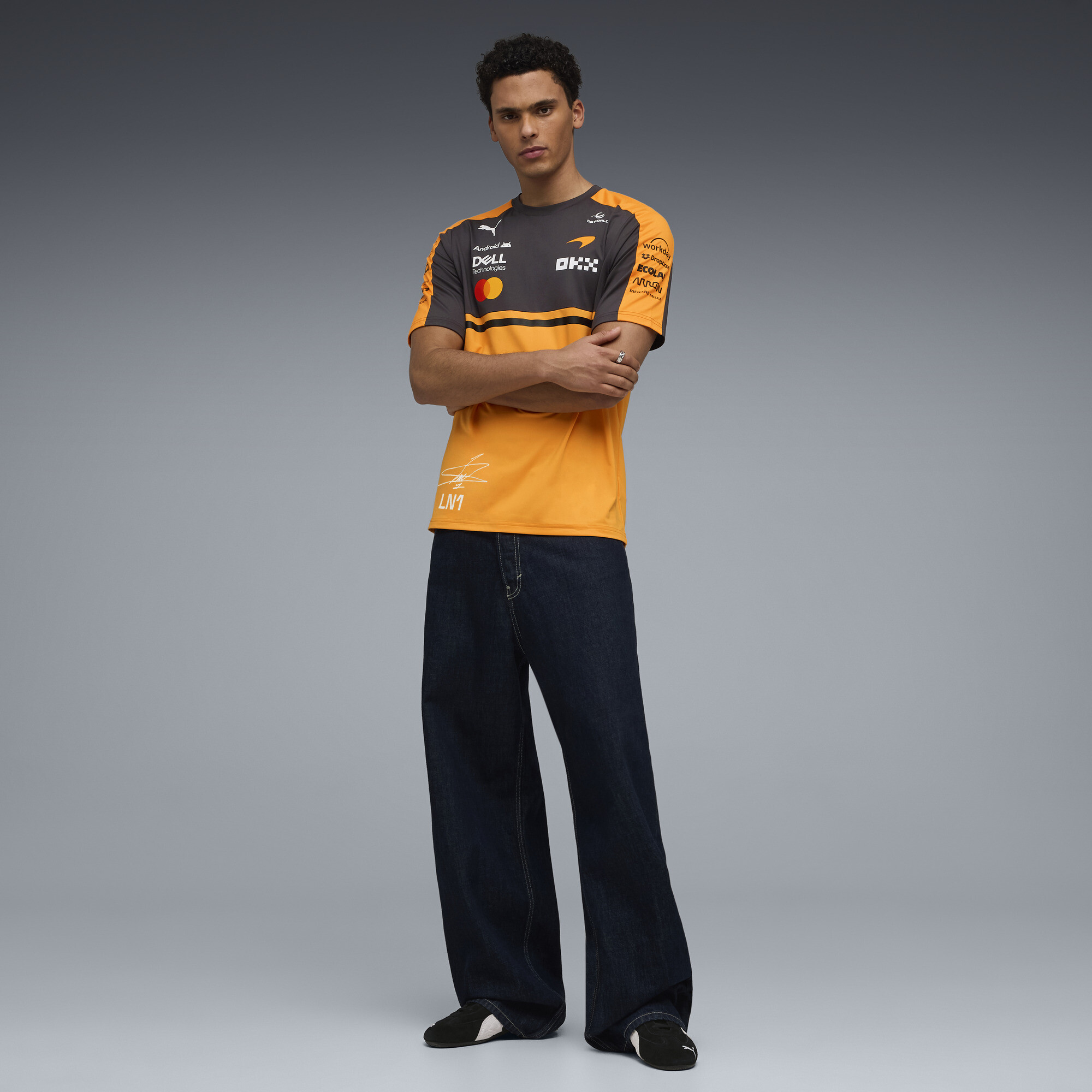 PUMA x McLAREN RACING Replica Norris T-shirt voor Heren, Maat 3XL thumbnail 2