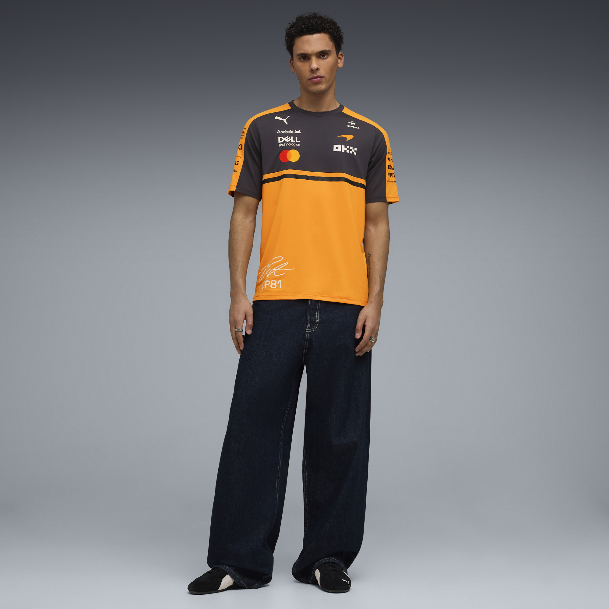 PUMA x McLAREN RACING Replica Piastri T-shirt voor Heren, Maat XL thumbnail 2