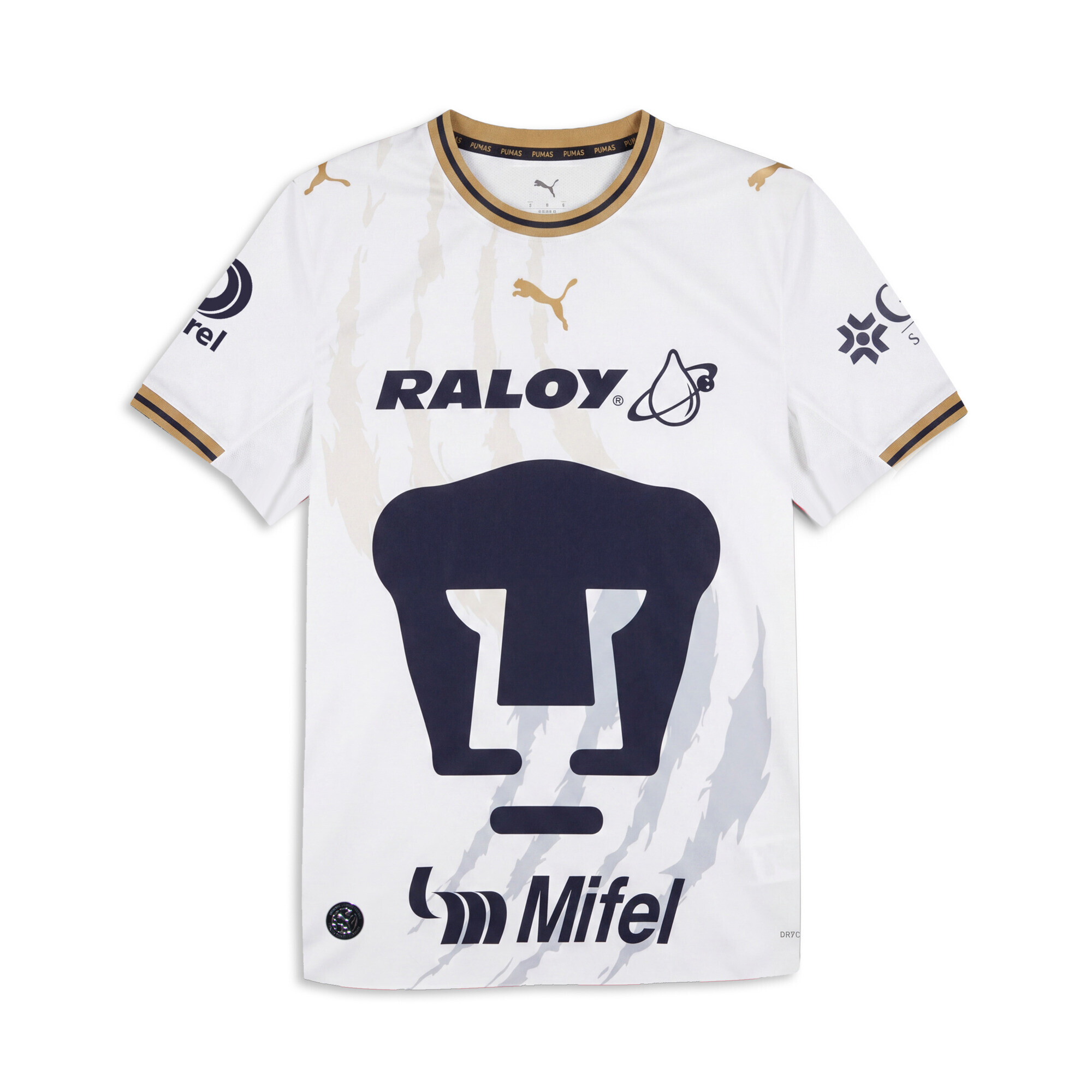 Maillot Estadio Away 2627 Pumas UNAM Homme Accessoires Blanc 3XL 100$