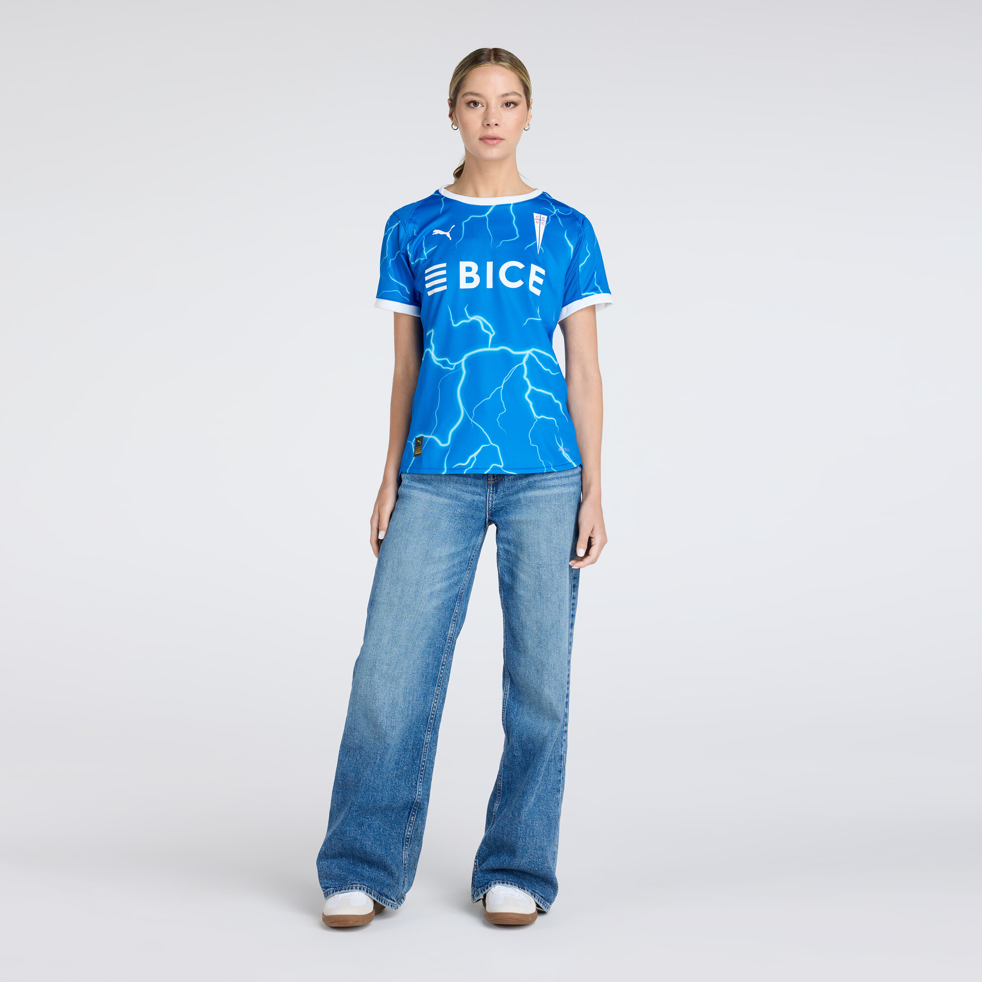 Tercera camiseta Universidad Católica para mujer