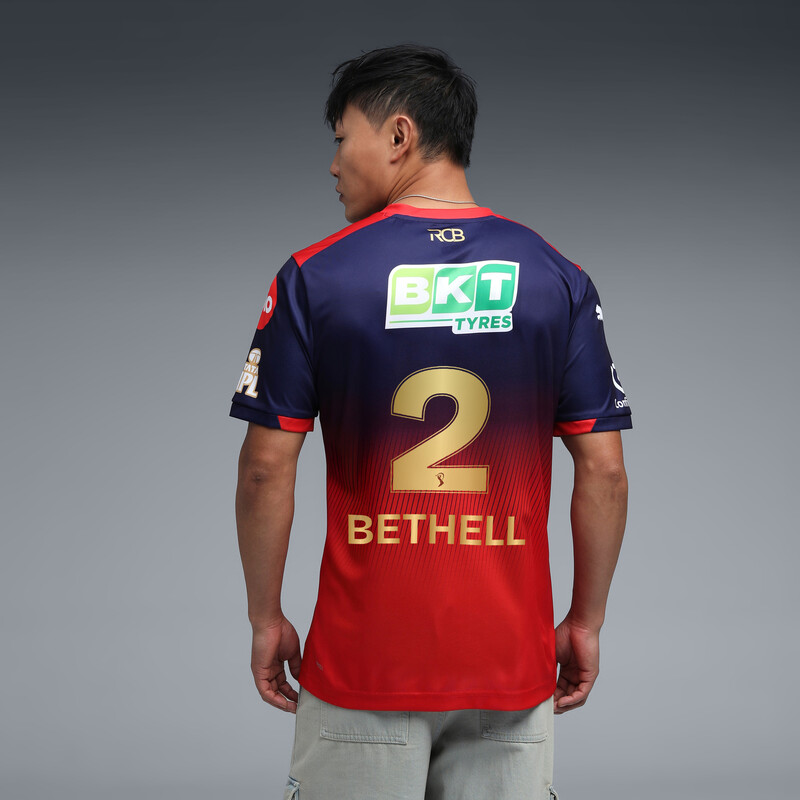 

Men's PUMA X RCB 2026 JB02 Replica Jersey