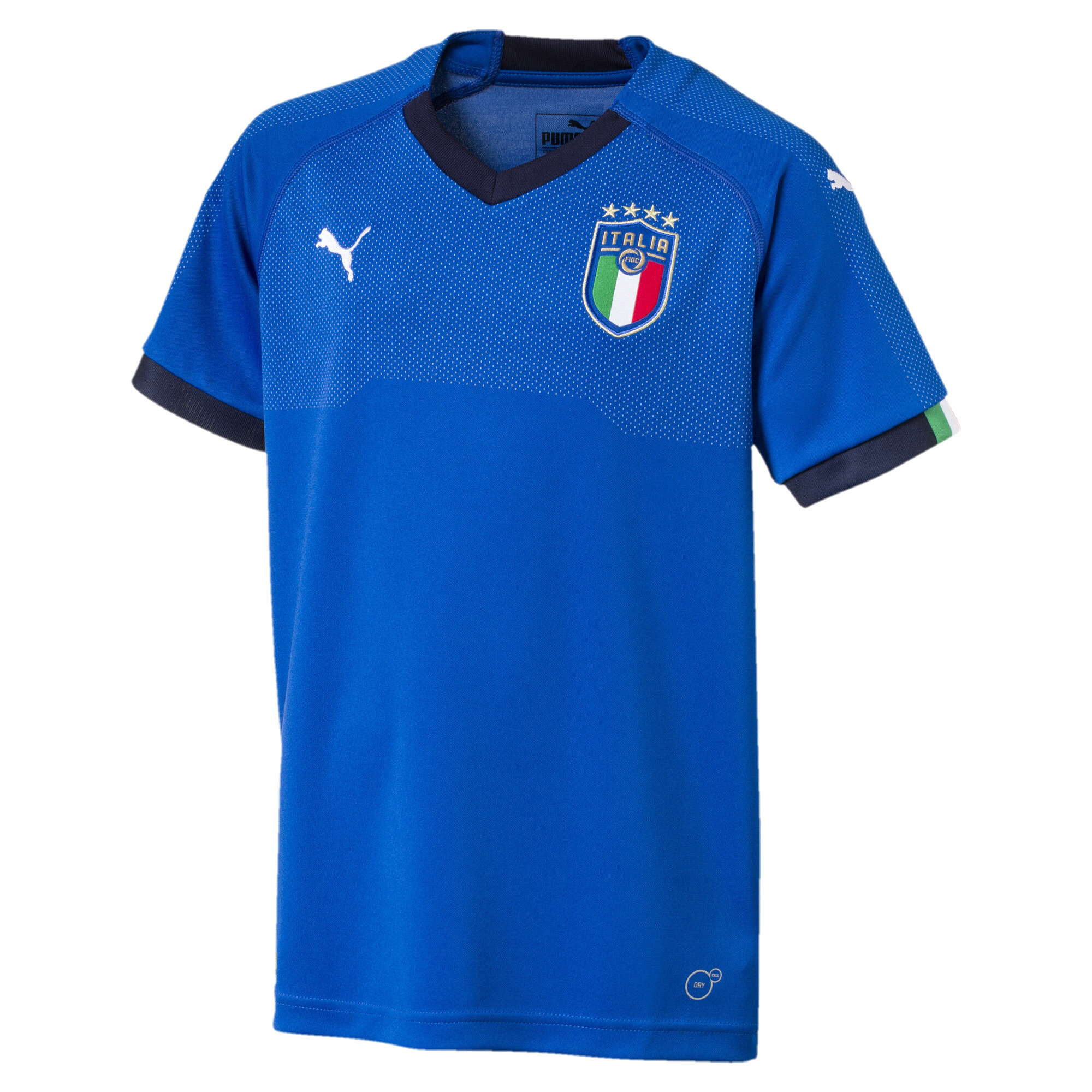 PUMA Italia Kinder Replica Trikot Unisex Fußballtrikot ...