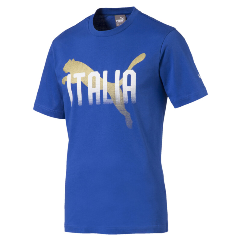 

Men's PUMA FIGC Italia Fanwear Graphic Tee
