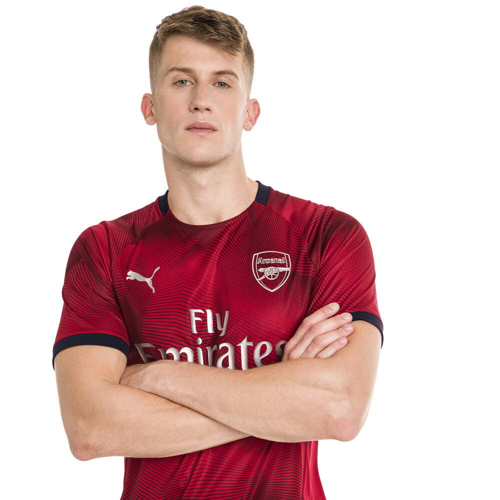 arsenal graphic jersey