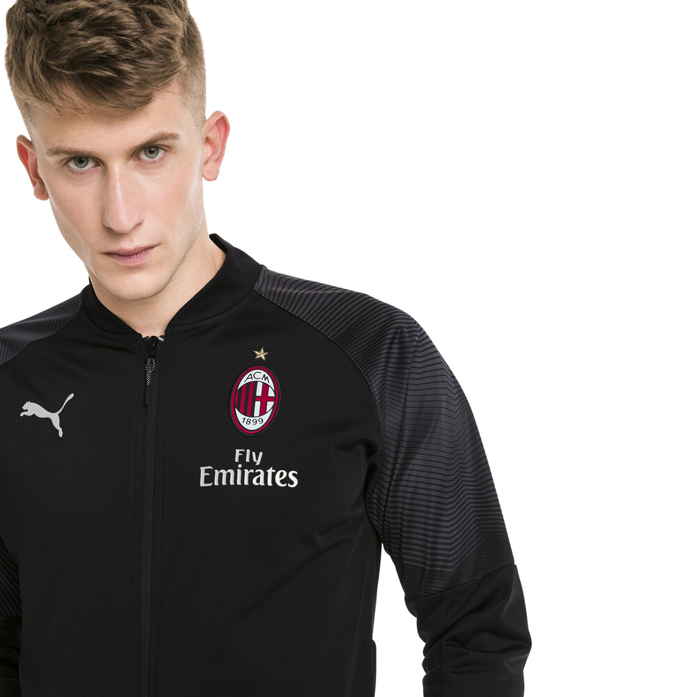 Олимпийка AC Milan STADIUM Poly Jacket | Черный | Puma