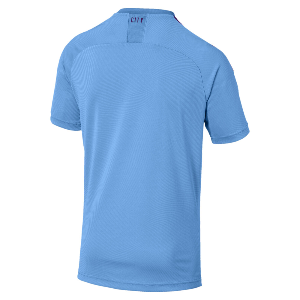 

PUMA - male - Футболка MCFC HOME Shirt Replica SS – TeamLightBlue-TillandsiaPurp –, Синий