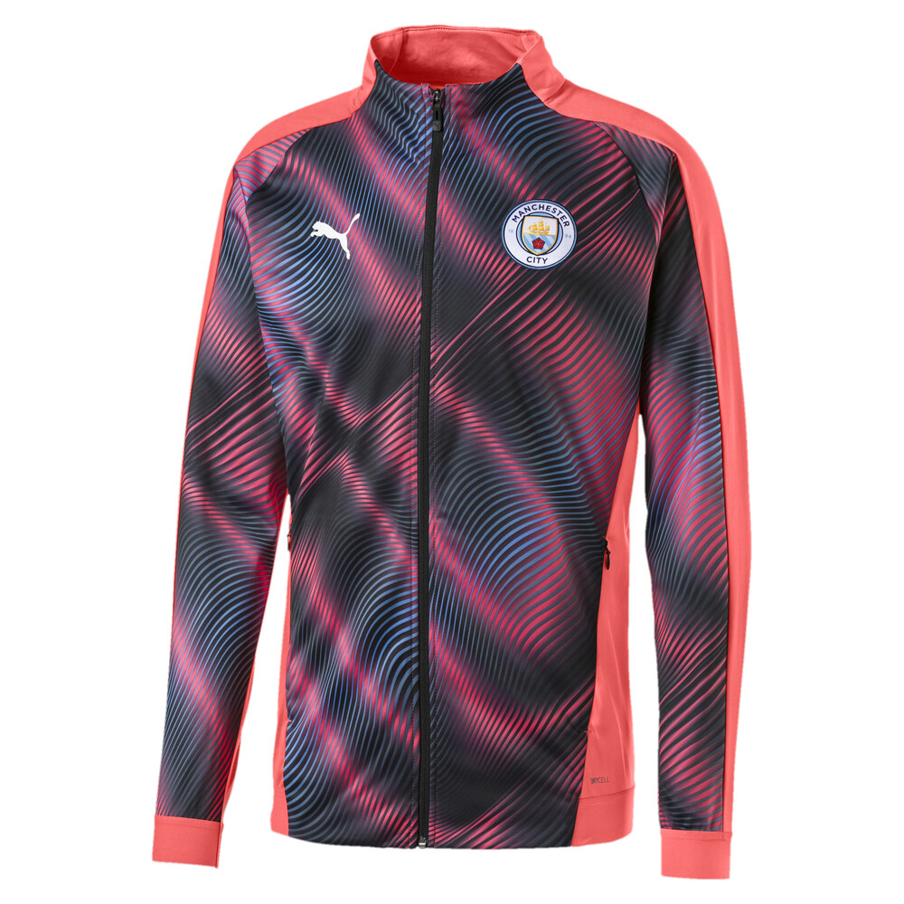 Man City Stadium League Men's Jacket | Red | Puma - PUMA South Africa | Official shopping site