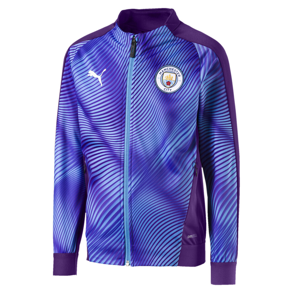Man City Stadium League Kids' Jacket | Purple | Puma ...