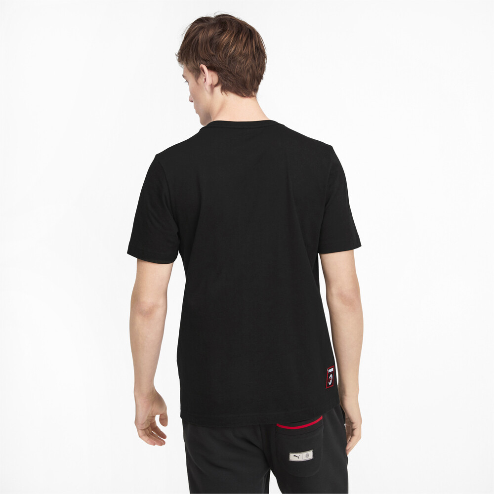 

PUMA - male - Футболка ACM PUMA DNA Tee – Cotton Black-tango red –, Черный