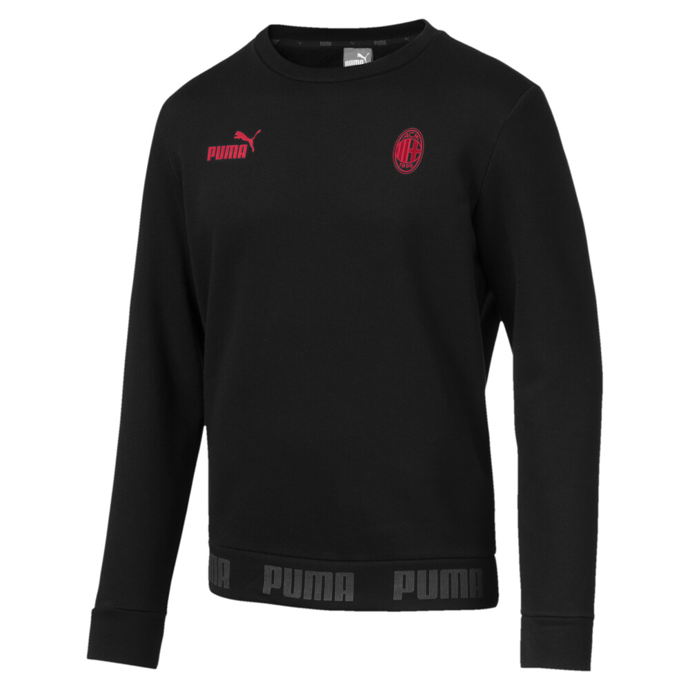 AC Milan Men's Football Culture Sweater | Black - PUMA