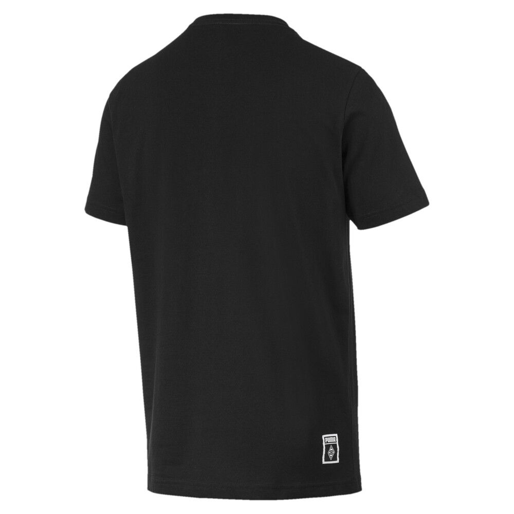 

PUMA - male - Футболка Borussia Mönchengladbach DNA Men's Tee – Puma Black –, Черный