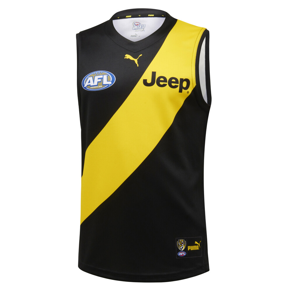 Richmond Football Club Men S Replica Home Guernsey Black Puma
