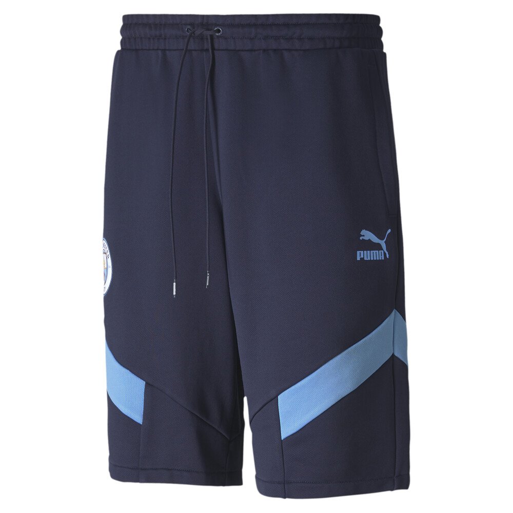 

PUMA - male - Шорты Man City Iconic MCS Men's Shorts – Peacoat-Team Light Blue –, Синий