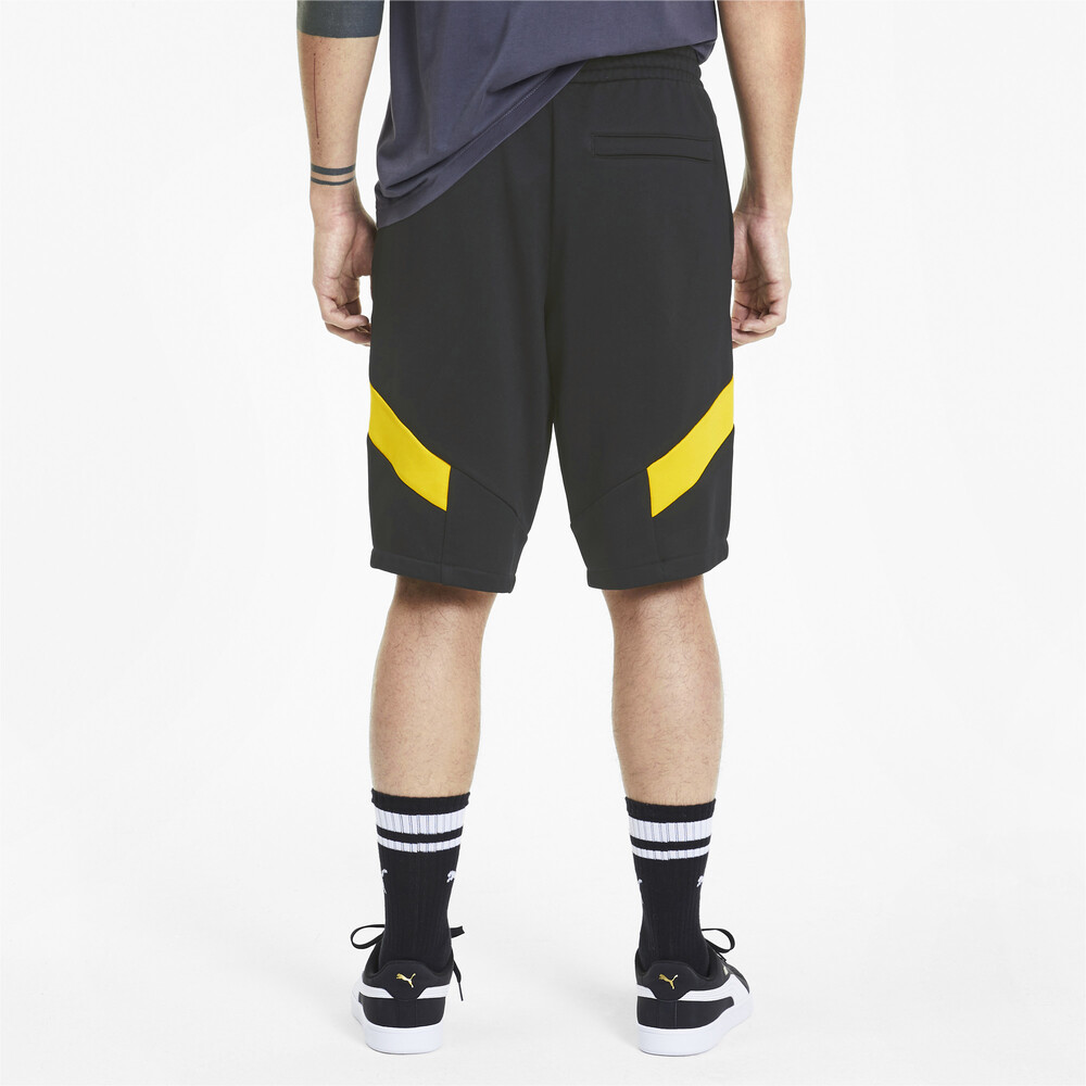 PUMA - male - Шорты BVB Men' MCS Shorts – Puma Black-Cyber Yellow –, Черный