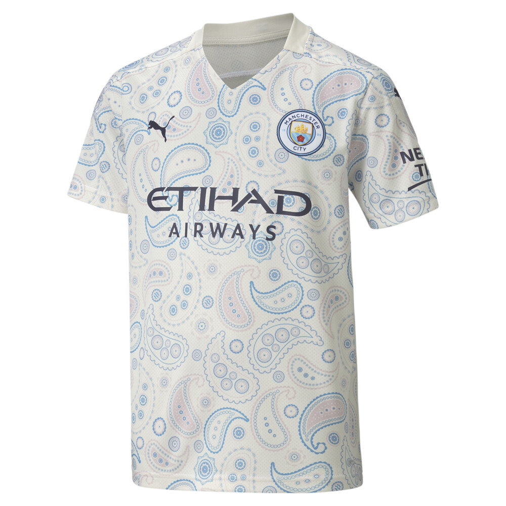 фото Детская футболка mcfc third shirt replica jr puma