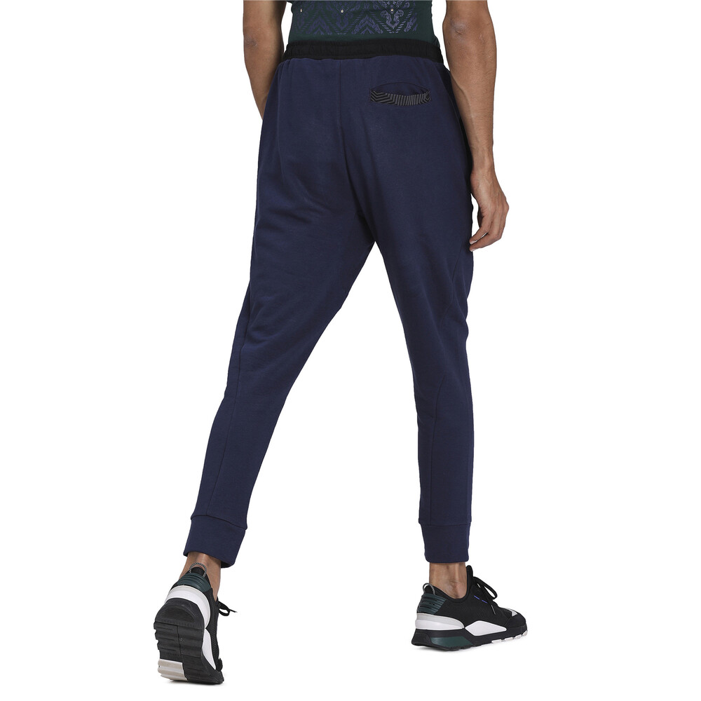 

PUMA - Штаны FIGC Casuals Sweat Pants – Peacoat-Puma Team Gold –, Синий
