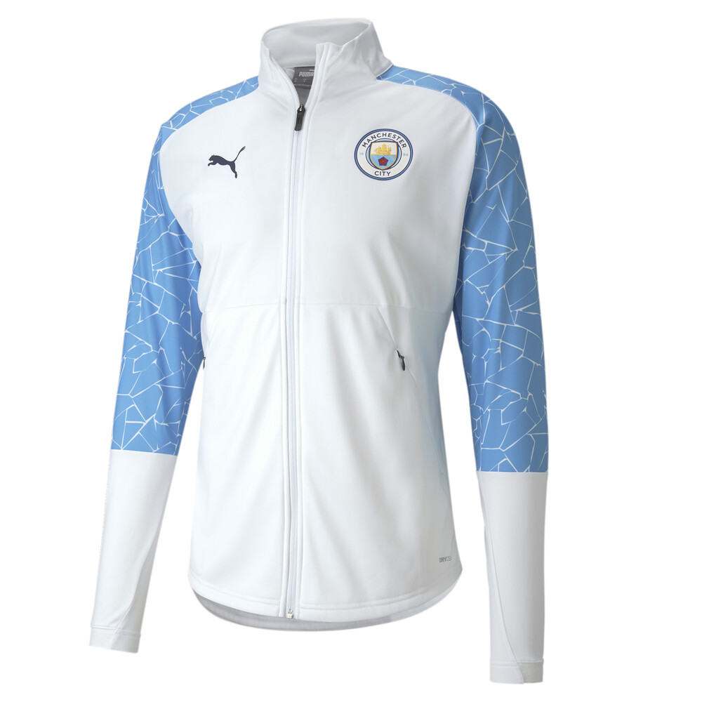 Man City Men's Stadium Jacket | White 