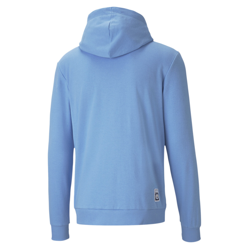 

PUMA - male - Толстовка MCFC ftblCore Wording Hoody – Team Light Blue-Puma White –, Синий