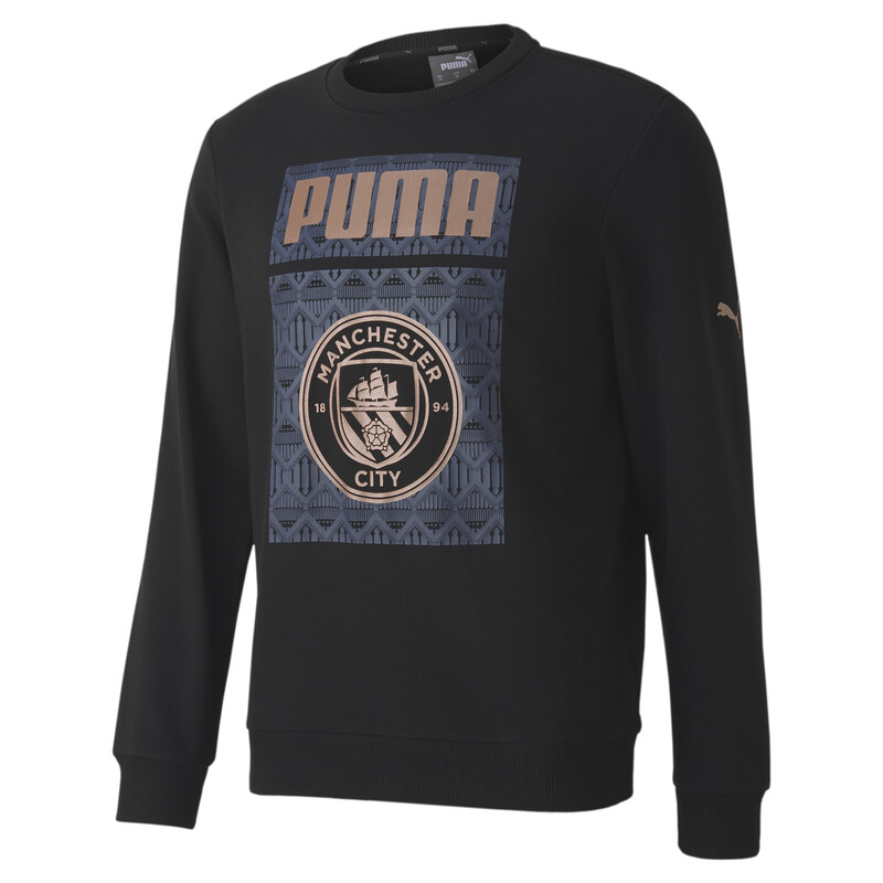 

Men's PUMA Manchester City ftblCORE Football Sweatshirt, Black