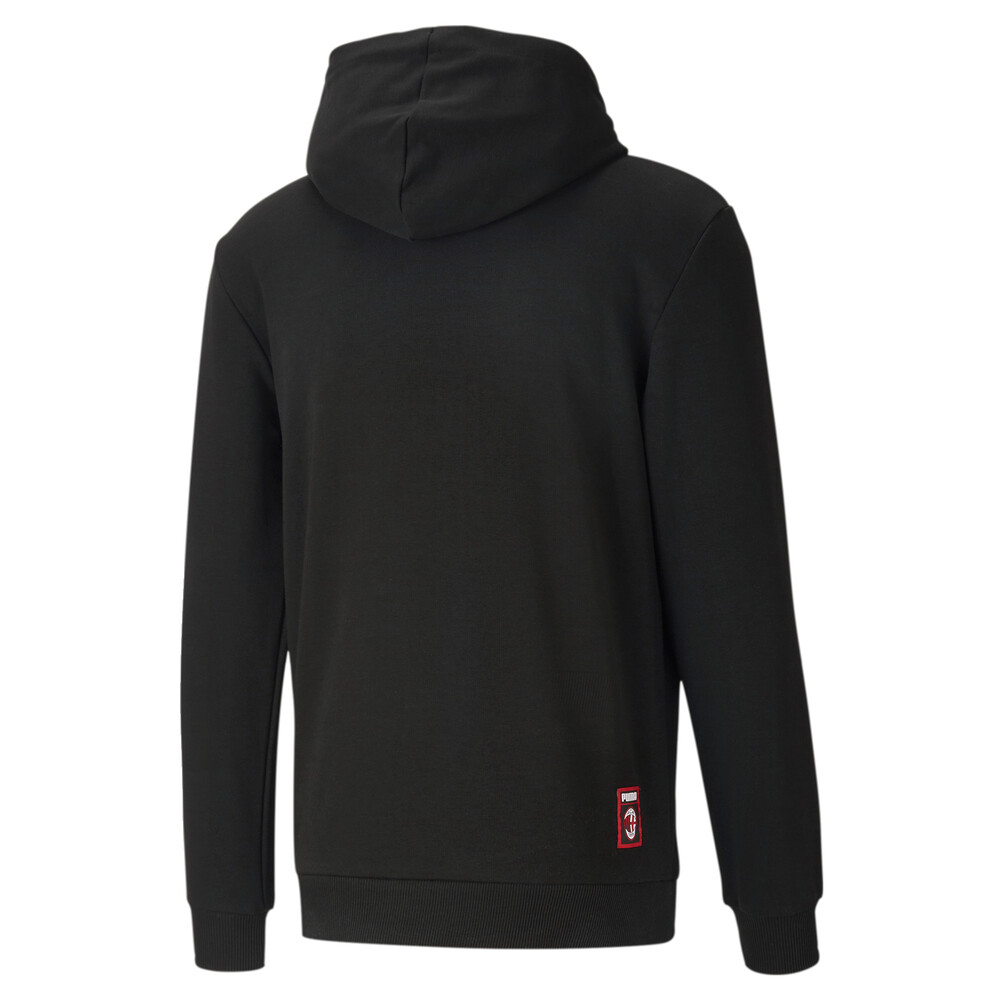 

PUMA - male - Толстовка ACM ftblCore Wording Hoody – Puma Black-Tango Red –, Черный