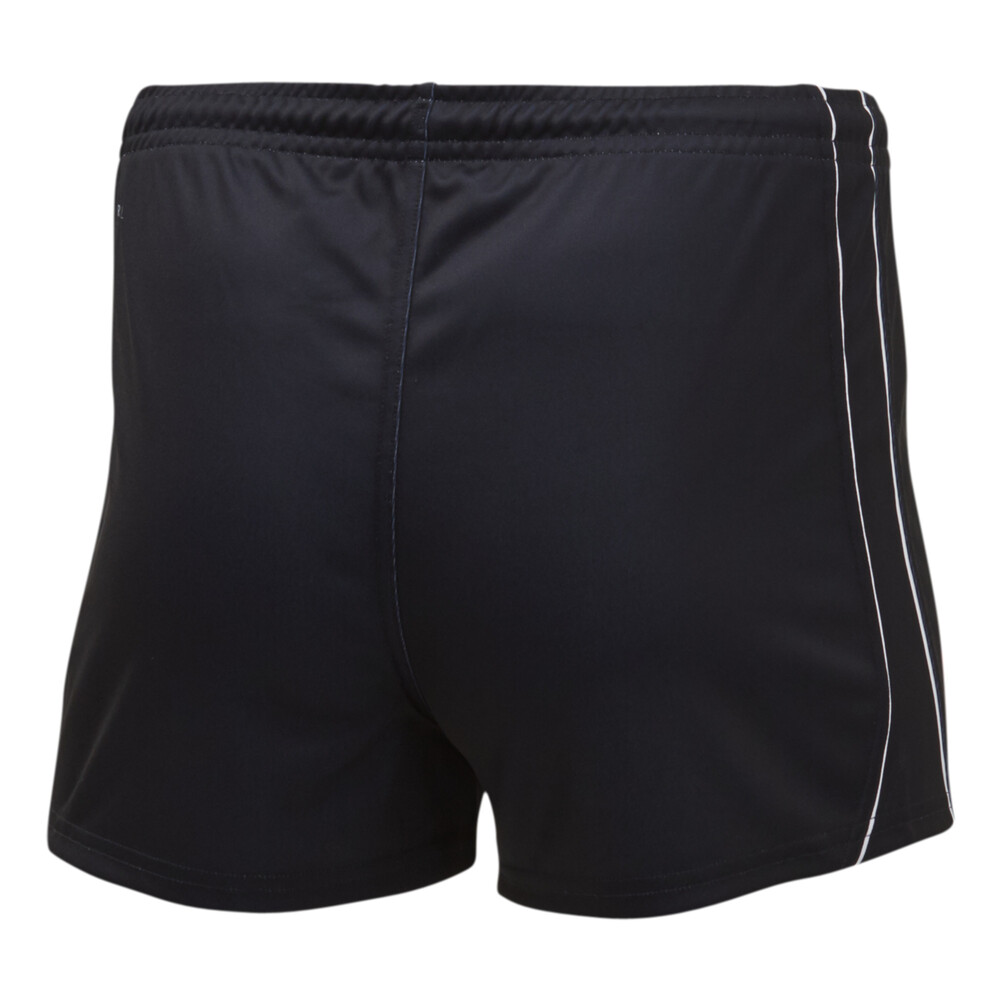 black puma soccer shorts