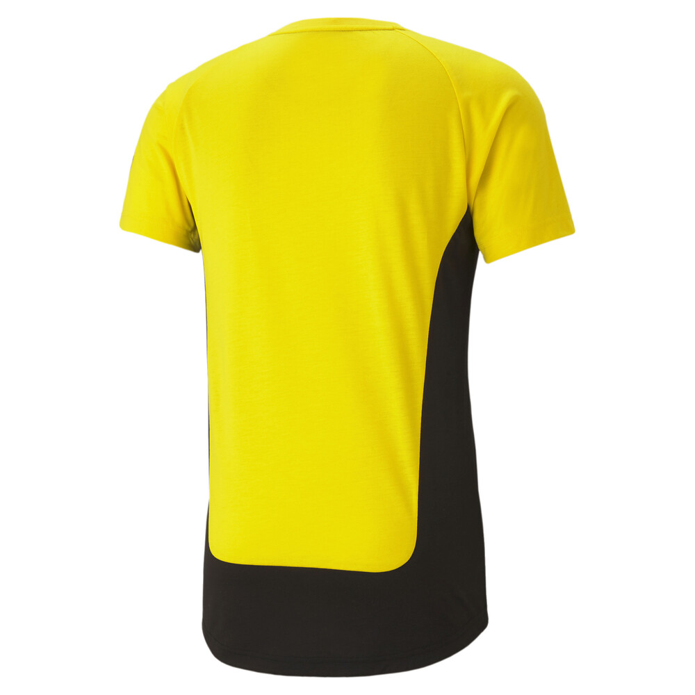

PUMA - male - Футболка BVB Evostripe Men' Football Tee – Cyber Yellow-Puma Black –, Желтый