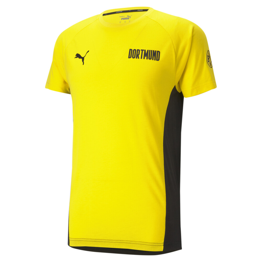 фото Футболка bvb evostripe men's football tee puma