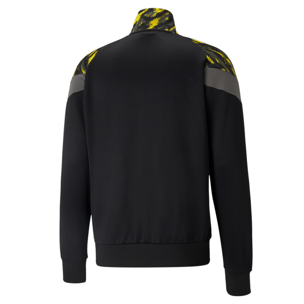 

PUMA - male - Олимпийка BVB Iconic MCS Men's Football Track Jacket – Puma Black-Cyber Yellow –, Черный