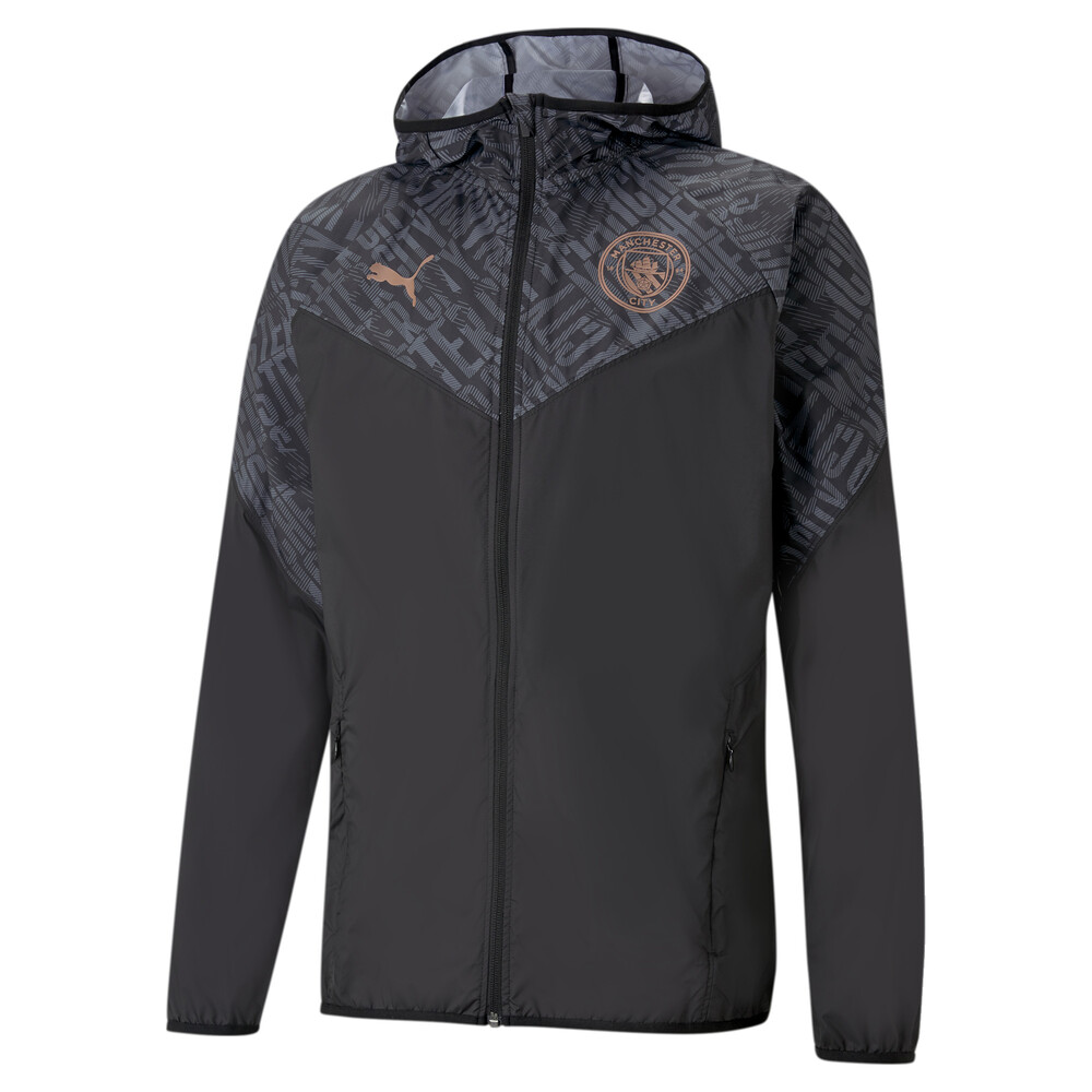 фото Ветровка man city warm-up men's football jacket puma