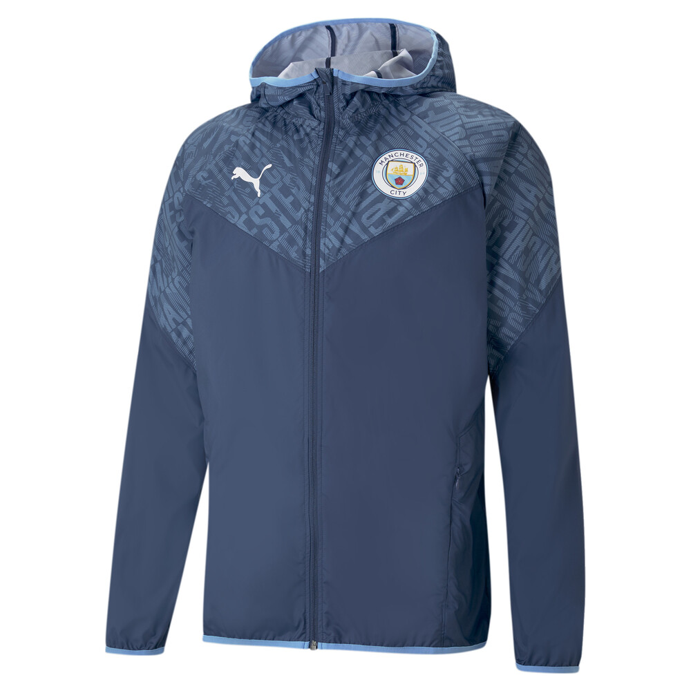 фото Ветровка man city warm-up men's football jacket puma