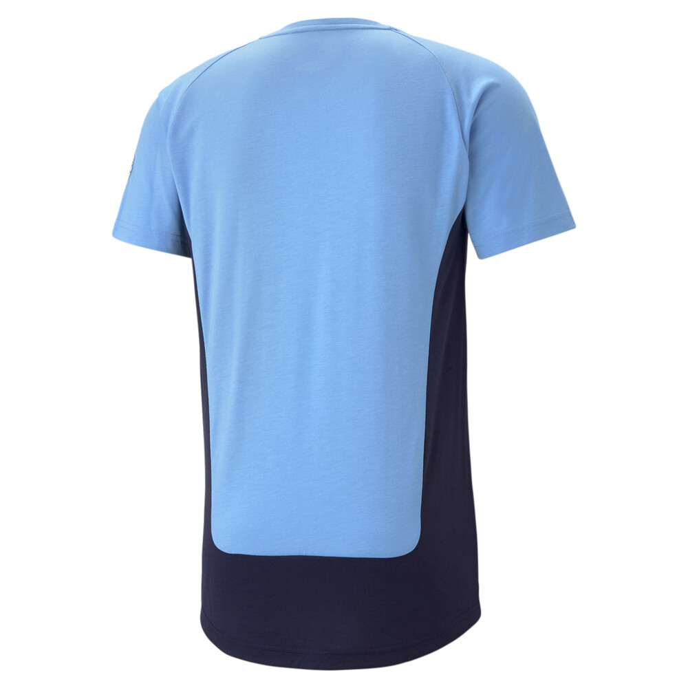

PUMA - male - Футболка Man City Evostripe Men's Football Tee – Team Light Blue-Peacoat –, Синий