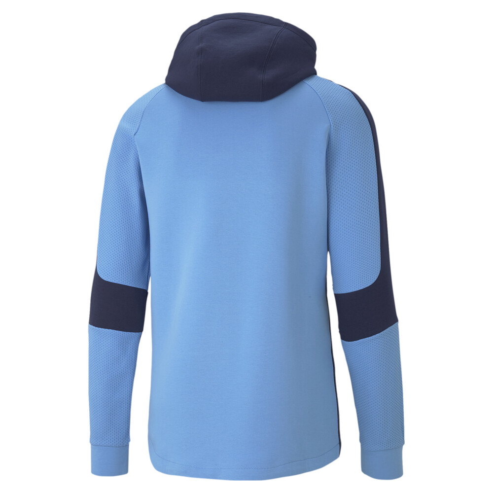 

PUMA - male - Толстовка Man City Evostripe Men' Football Hoodie – Team Light Blue-Peacoat –, Синий