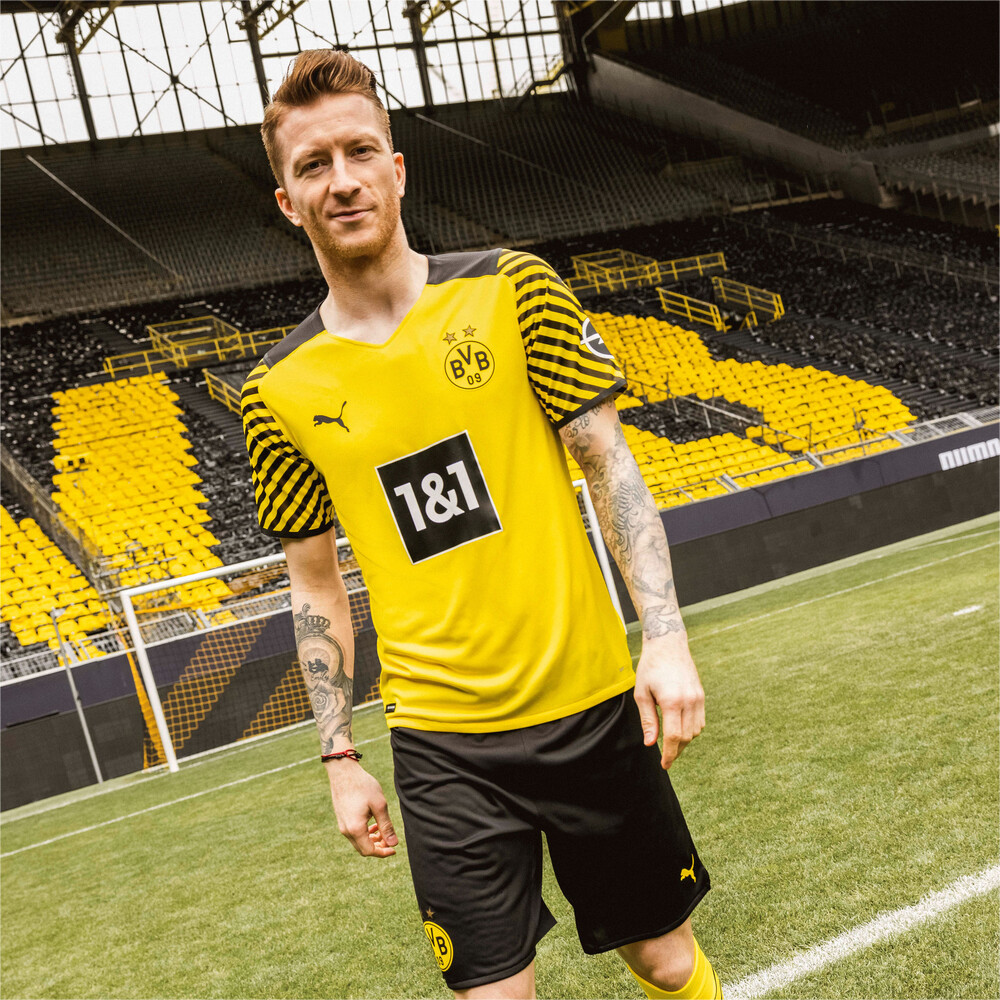 фото Футболка bvb home replica men’s jersey puma