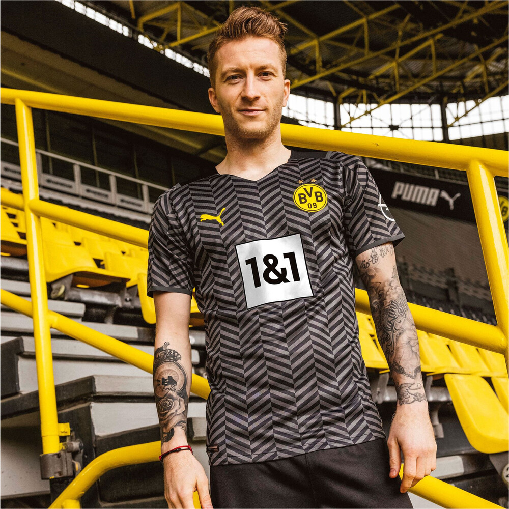 фото Футболка bvb away replica men’s jersey 21/22 puma