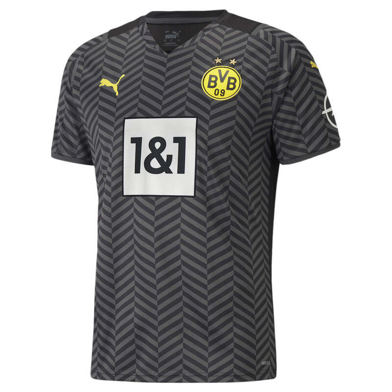 

Men's PUMA BVB Away Shirt Replica T-Shirt, Black