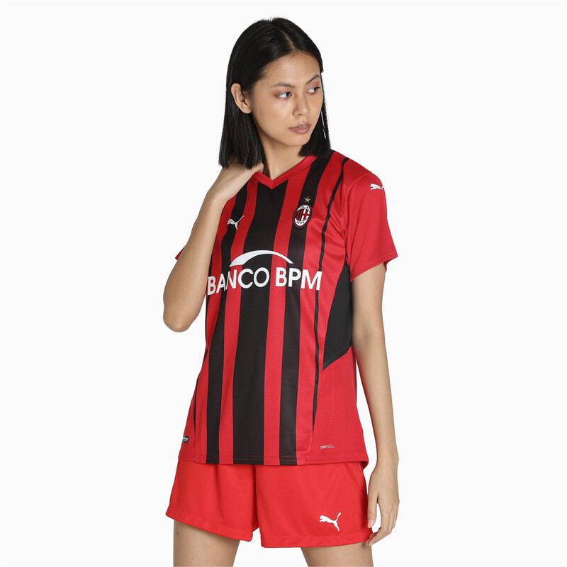 

Women's PUMA AC Milan Home Replica T-Shirt, Black/red