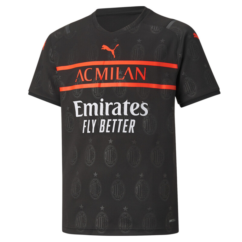 

PUMA AC Milan 3rd Kid's Replica T-Shirt, Black/red