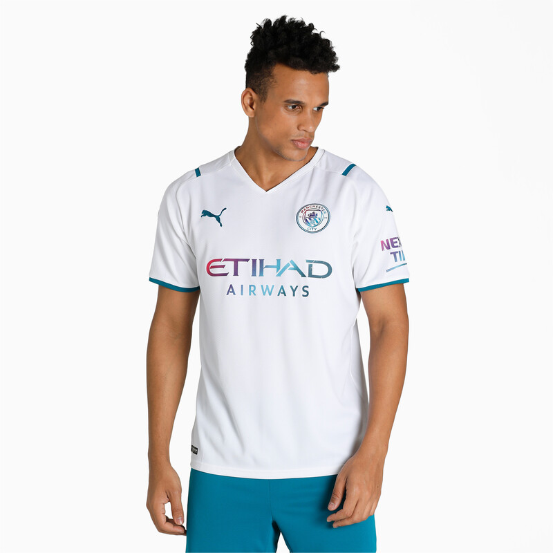 

Men's PUMA Manchester City F.C. Away Replica Shirt, White