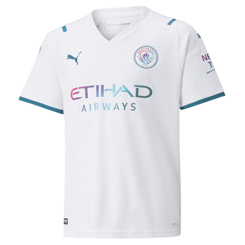 

PUMA Manchester City F.C. Away Kid's Replica T-Shirt, White